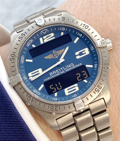 breitling aerospace box blue|breitling aerospace watches for sale.